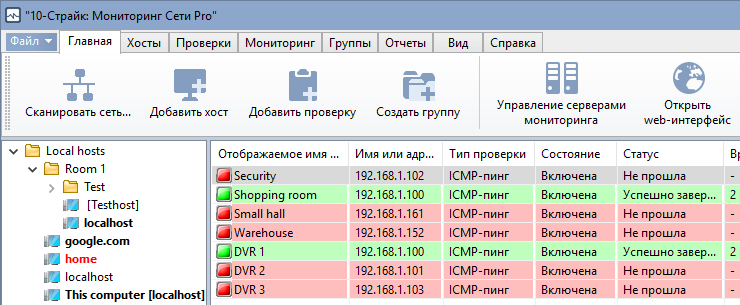 Системы мониторинга сетей