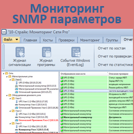 Контроль SNMP параметров